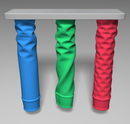 Efficient Simulation of Example-Based Materials